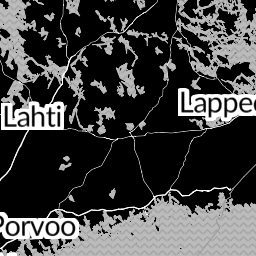 High Contrast Map preview